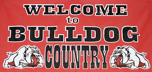 Welcome to Bulldog Country banner